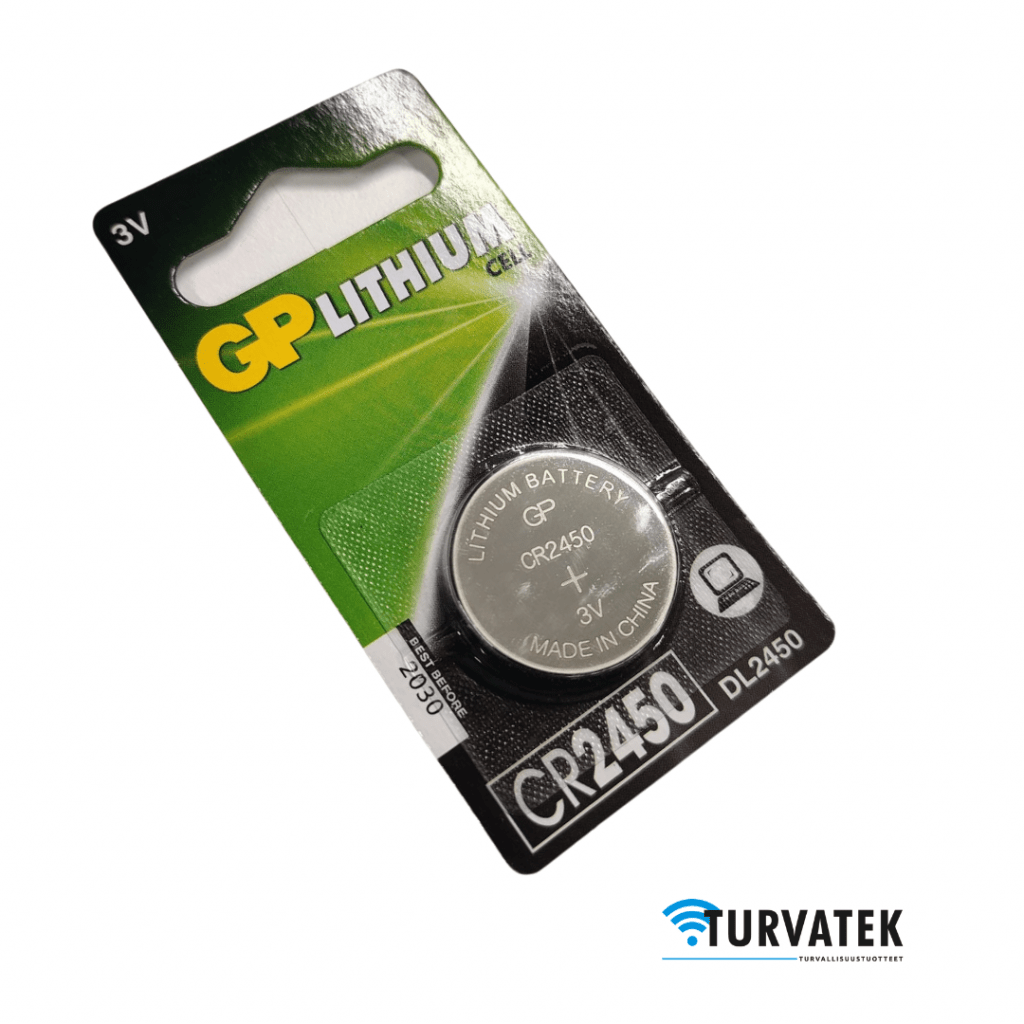 GP Lithium CR2450 paristo