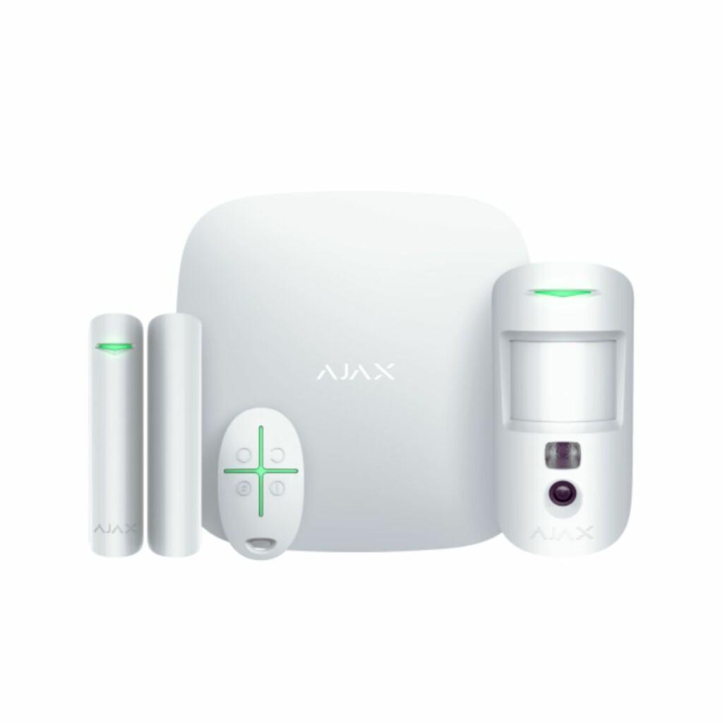Murtohälytin langaton turvajärjestelmä kamerailmaisin Ajax Hub2Plus aloituspaketti Ajax Hub2 Plus StarterKit