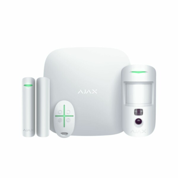 Murtohälytin langaton turvajärjestelmä kamerailmaisin Ajax Hub2Plus aloituspaketti Ajax Hub2 Plus StarterKit