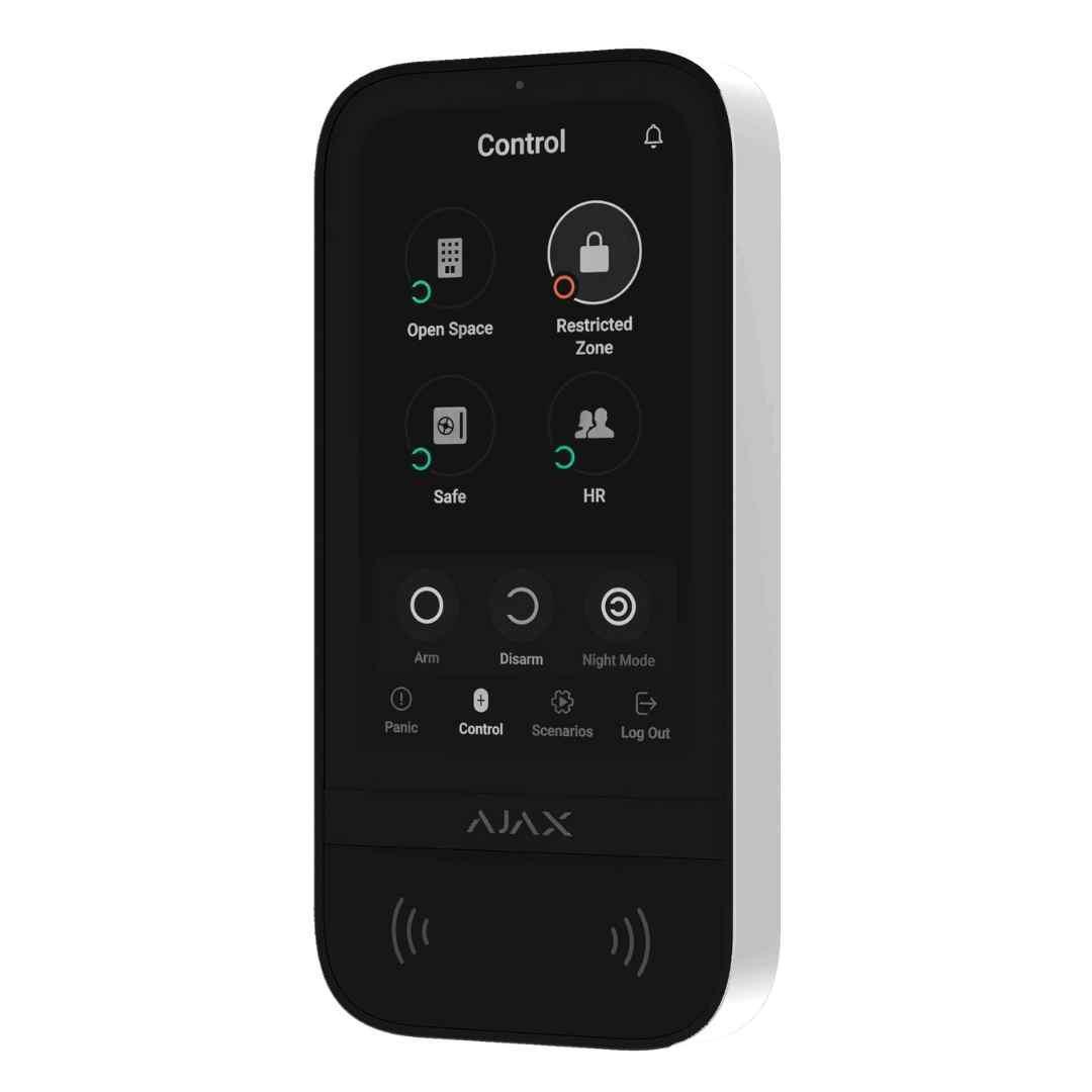 Ajax Keypad TouchScreen - Turvatek