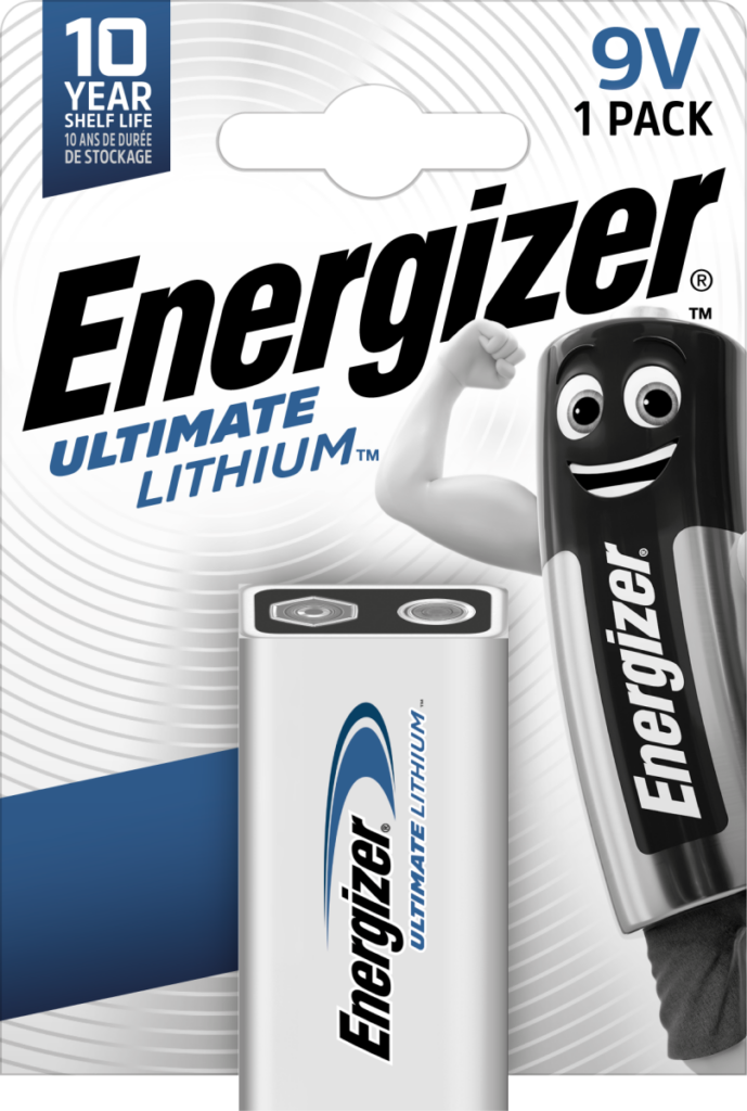 Energizer Ultimate Litium 9V Paristo