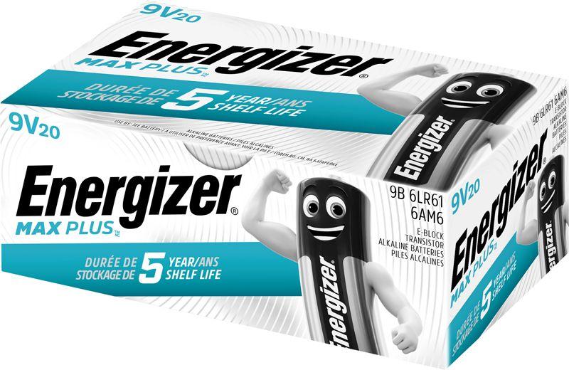 Energizer Max Plus 9v Paristo